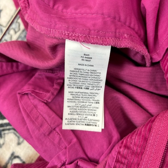 Boden Kew Corduroy Straight Leg Pants In Cherry Jam Pink Women’s Size 20-22 Reg - Picture 9 of 9